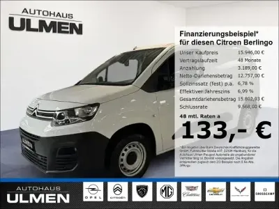 Gebraucht Citroën Berlingo PureTech 110 PS (80 kW) 2023 Weiss Van / Kleinbus
