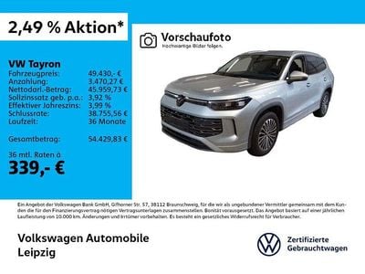 Gebraucht VW Tayron Elegance 193 PS (141 kW) 2025 Weiß SUV