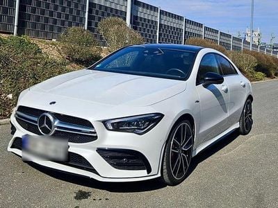 Second-hand Mercedes CLA35 AMG AMG 306 CP (225 kW) 2023 Alb Coupe