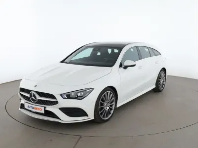 Gebraucht Mercedes CLA180 Shooting Brake AMG line 136 PS (100 kW) 2021 Weiß Kombi