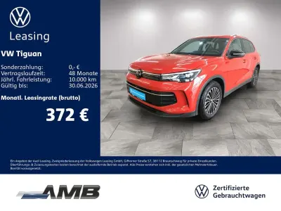 Gebraucht VW Tiguan Goal 131 PS (96 kW) 2025 Rot SUV