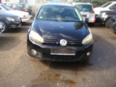 Gebraucht VW Golf VI Trendline 80 PS (58 kW) 2009 Schwarz Kleinwagen