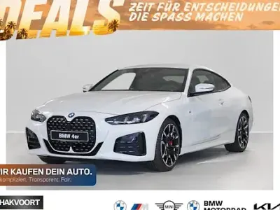 Ny BMW 420 M Sport 184 HK (135 kW) 2026 Hvid Coupe