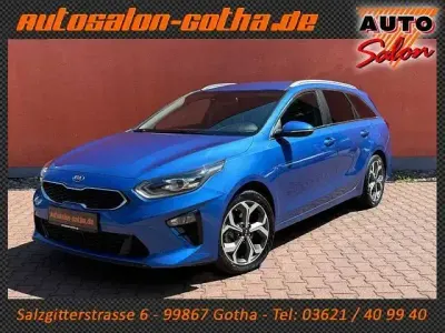 Gebraucht Kia Ceed Sportswagon Spirit 136 PS (100 kW) 2019 Blau Kombi
