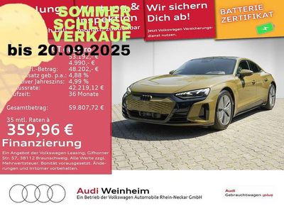 Audi e-tron GT quattro