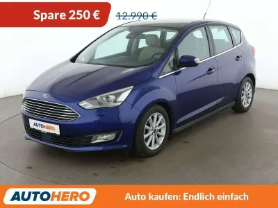 Gebraucht Ford C-MAX Titanium 182 PS (133 kW) 2017 Blau Van / Kleinbus