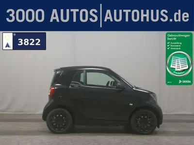Gebraucht Smart ForTwo Coupé 60 kW (82 PS) 2022 Schwarz Kleinwagen