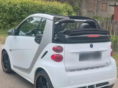 Gebraucht Smart ForTwo Cabrio Brabus 71 PS (52 kW) 2008 Weiß Cabrio