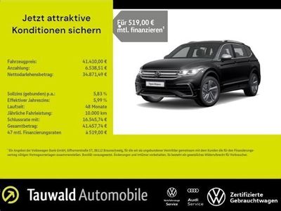 Gebraucht VW Tiguan R-line 200 PS (147 kW) 2022 Schwarz SUV