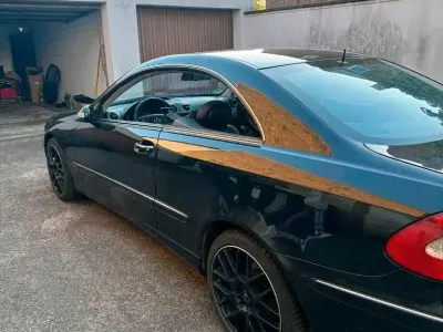 Gebraucht Mercedes CLK270 Avantgarde 170 PS (125 kW) 2004 Schwarz Coupé