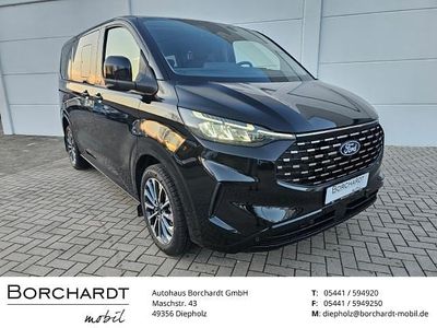 Neu Ford Tourneo Custom Titanium X 170 PS (125 kW) 2026 Agate black metallic (schwarz) Van