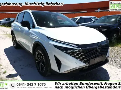 Neu Nissan Qashqai Tekna 158 PS (116 kW) 2026 Pearl white perleffekt SUV