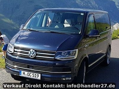 Gebraucht VW T6 Highline 204 PS (150 kW) 2015 Blau Van