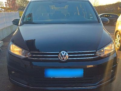 Gebraucht VW Touran Sound 150 PS (110 kW) 2017 Schwarz Van / Kleinbus