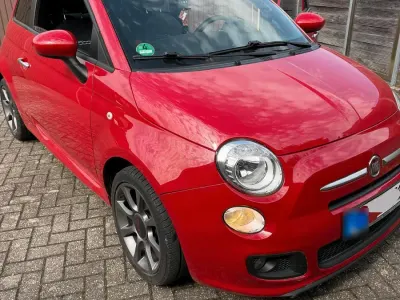 Begagnad Fiat 500S S 69 HK (50 kW) 2014 Röd Halvkombi