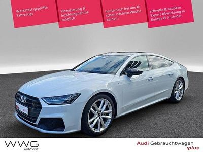 Gebraucht Audi A7 Sportback Ambiente 299 PS (219 kW) 2022 Gletscherweiß metallic Kleinwagen