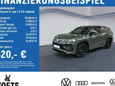 Neu VW Tayron R-line 272 PS (200 kW) 2026 Grün SUV