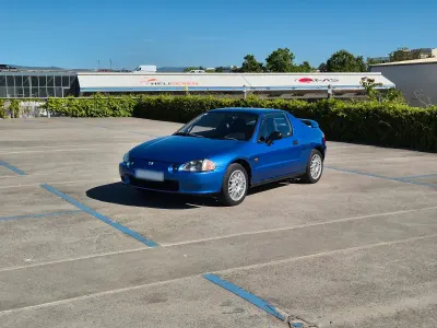 Usata Honda CR-X 125 CV (91 kW) 1993 Blu Cabrio