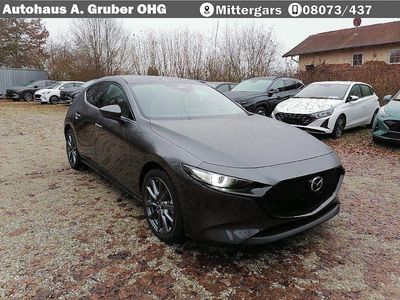 Neu Mazda 3 140 PS (102 kW) 2025 Machine gray Limousine