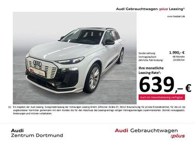 Gebraucht Audi Q6 e-tron S-Line 284 kW (387 PS) 2025 Gletscherweiß metallic SUV