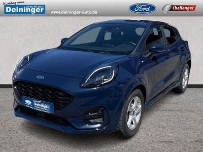 Second-hand Ford Puma 125 CP (91 kW) 2021 Albastru SUV