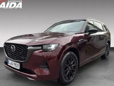 Brugt Mazda CX-80 Homura-Line 254 HK (186 kW) 2025 Rød SUV