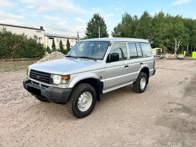 Gebraucht Mitsubishi Pajero 99 PS (72 kW) 1993 Silber SUV