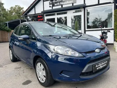 Gebraucht Ford Fiesta Trend 60 PS (44 kW) 2010 Blau Kleinwagen