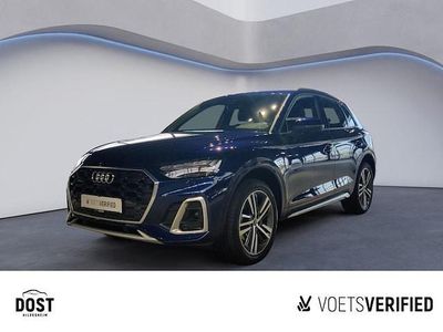 Gebraucht Audi Q5 S-Line 265 PS (194 kW) 2022 Navarrablau metallic SUV
