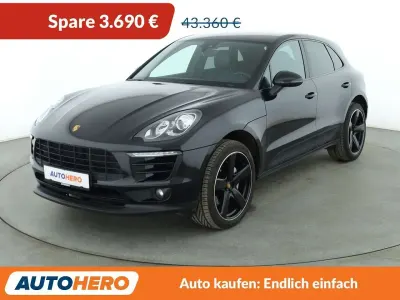 Gebraucht Porsche Macan S Sport 340 PS (250 kW) 2017 Tiefschwarz SUV