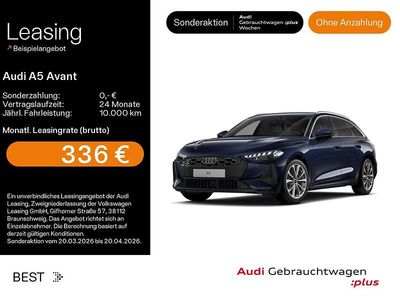 Gebraucht Audi A5 Sport 204 PS (150 kW) 2025 Firmamentblau metallic Kombi