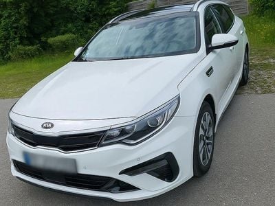 Gebraucht Kia Optima Hybrid Spirit 205 PS (150 kW) 2020 Weiß Limousine