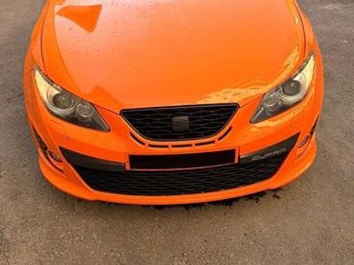 Usata Seat Leon CUPRA 180 CV (132 kW) 2010 Arancione Utilitaria