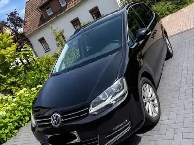 Gebraucht VW Sharan 150 PS (110 kW) 2015 Schwarz Van / Kleinbus