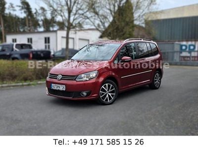 Second-hand VW Touran Highline 170 CP (125 kW) 2012 Roșu Monovolum