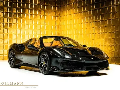 Second-hand Ferrari 488 721 CP (530 kW) 2021 Negru Cabrio