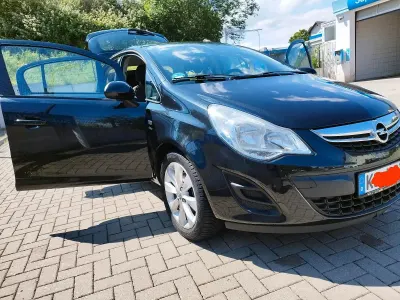 Gebraucht Opel Corsa 87 PS (63 kW) 2013 Schwarz Kleinwagen