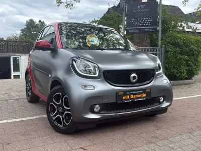 Brugt Smart ForTwo Cabrio Basis 90 HK (66 kW) 2019 Rød Cabriolet