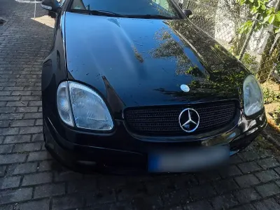 Brugt Mercedes SLK200 163 HK (119 kW) 2003 Sort Cabriolet