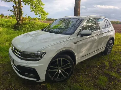Używany VW Tiguan R-line 190 KM (139 kW) 2018 Biały SUV
