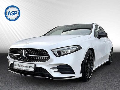 Jupiterrot unilack Gebraucht 2019 Mercedes A200 AMG line Limousine | 23.490 € (Guter Preis)