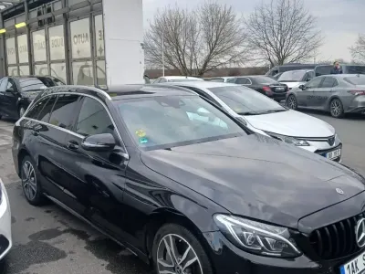 Gebraucht Mercedes C250 AMG line 204 PS (150 kW) 2017 Schwarz Kombi
