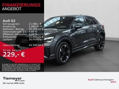 Używany Audi Q2 S-Line 150 KM (110 kW) 2023 Szary SUV