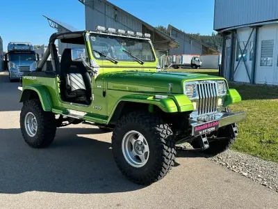 Gebraucht Jeep Wrangler 178 PS (130 kW) 1992 Grün SUV