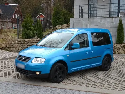 Używany VW Caddy Family 80 KM (58 kW) 2007 Niebieski Minivan