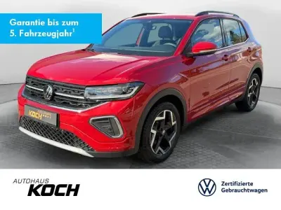 Gebraucht VW T-Cross R-line 150 PS (110 kW) 2025 Kings red metallic SUV