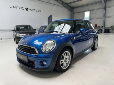 Gebraucht Mini ONE 98 PS (72 kW) 2011 Lightning blue metallic Kleinwagen