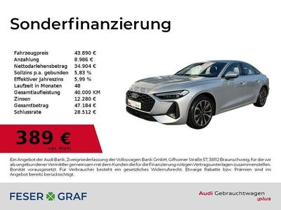 Gebraucht Audi A5 Ambiente 204 PS (150 kW) 2025 Cflorettsilber metallic Limousine