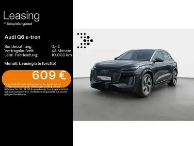 Używany Audi Q6 e-tron S-Line 225 kW (306 KM) 2025 Szary SUV