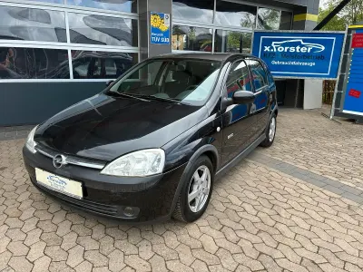 Gebraucht Opel Corsa Elegance 75 PS (55 kW) 2003 Schwarz Kleinwagen